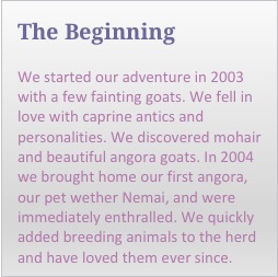 goat beginning